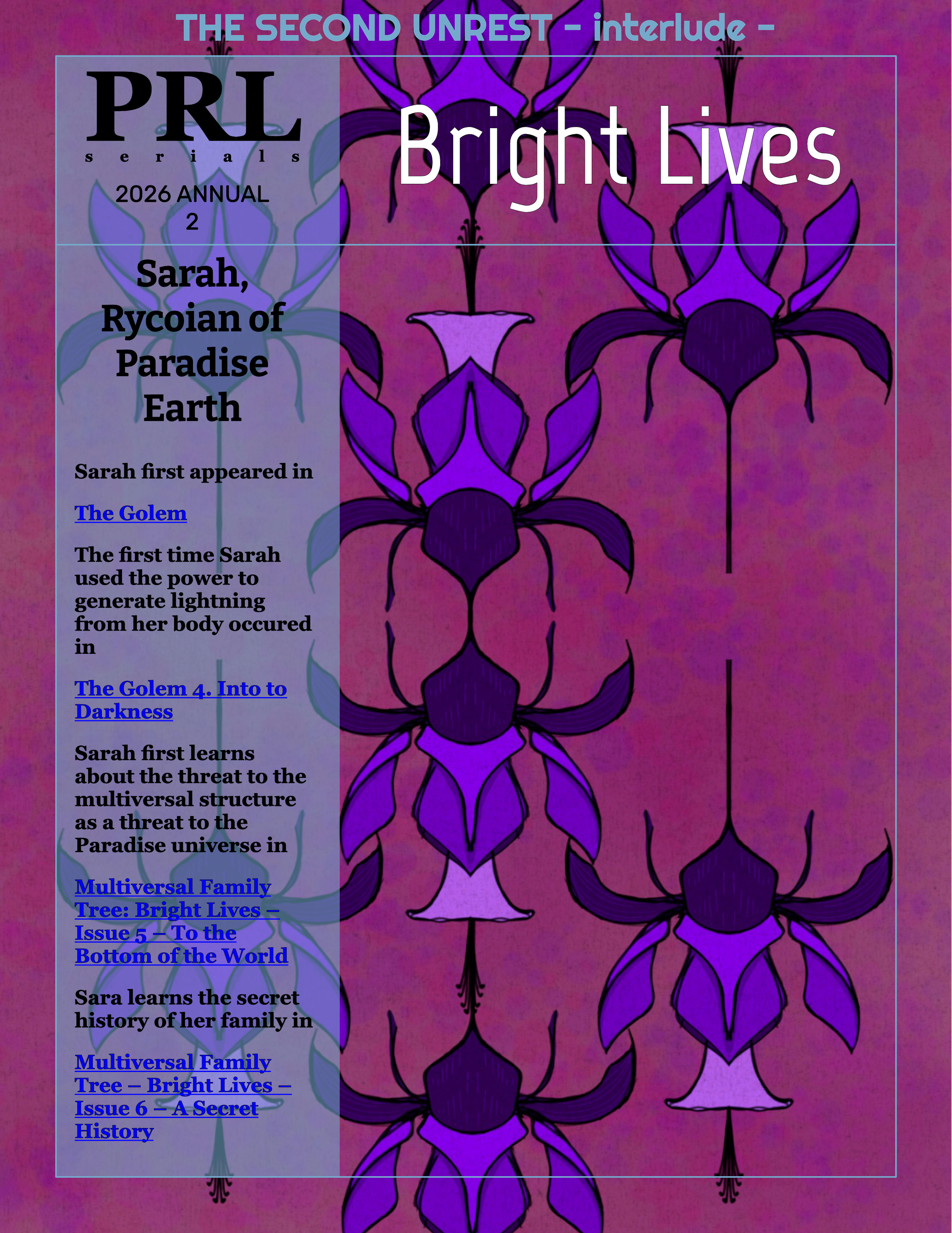 Bright Lives (2026 Annual) – Issue 2 –